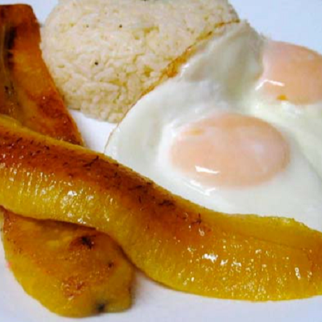 Arroz a la Cubana