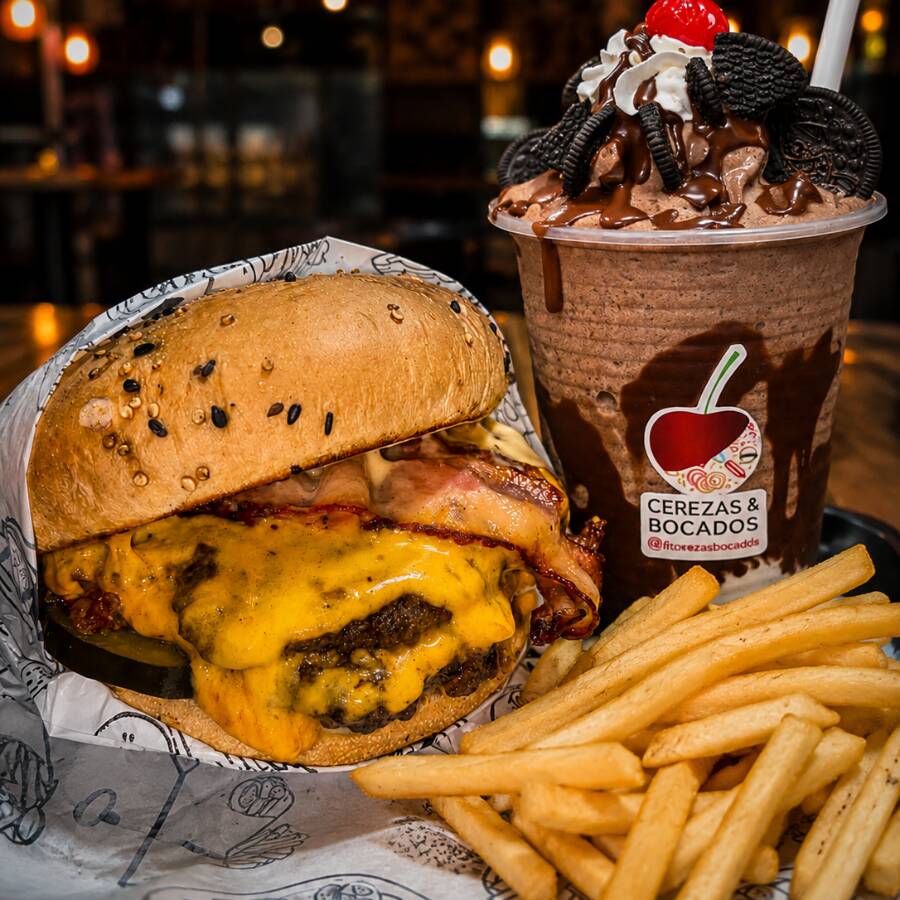 Smash Burguer + Malteada