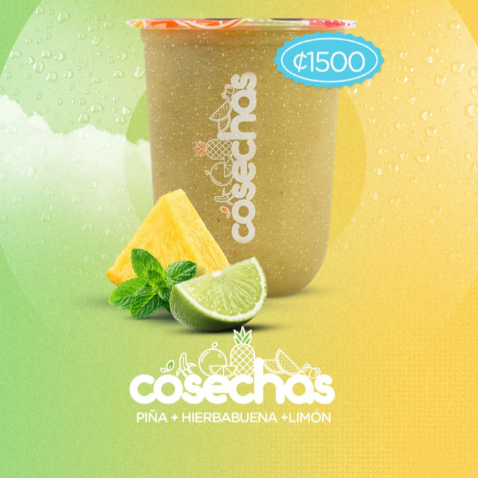Piña, Limon, Hierbabuena