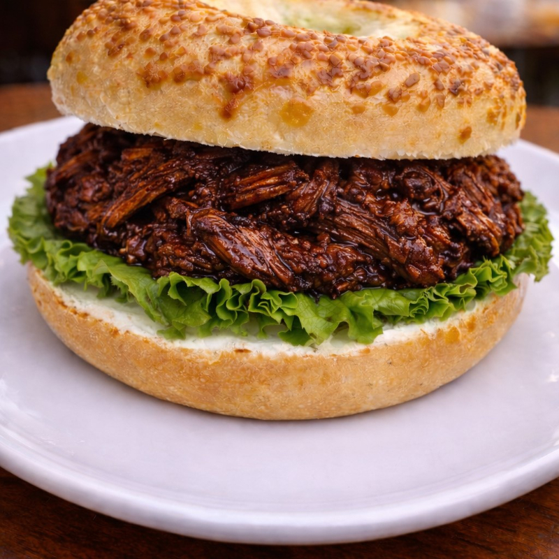 Bagel PULLED PORK