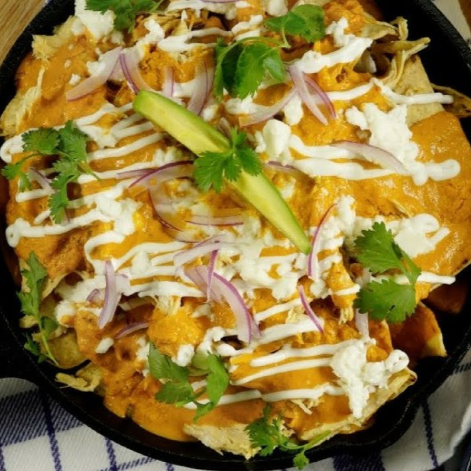 Chilakillers en Crema de Chipotle