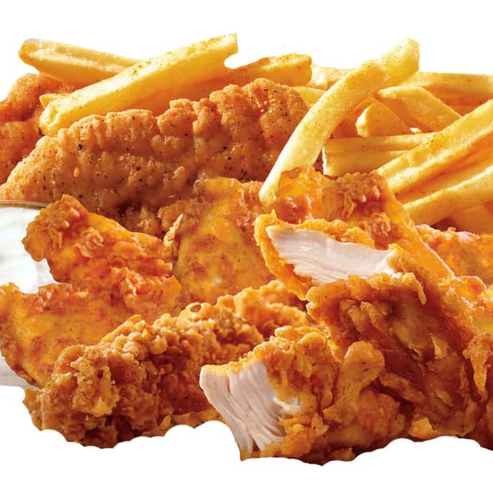 TENDER DE POLLO + PAPAS A LA FRANCESA