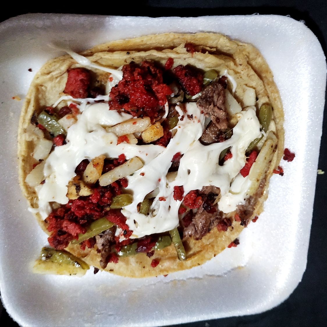 Campechano- Bisteck con Longaniza con Queso