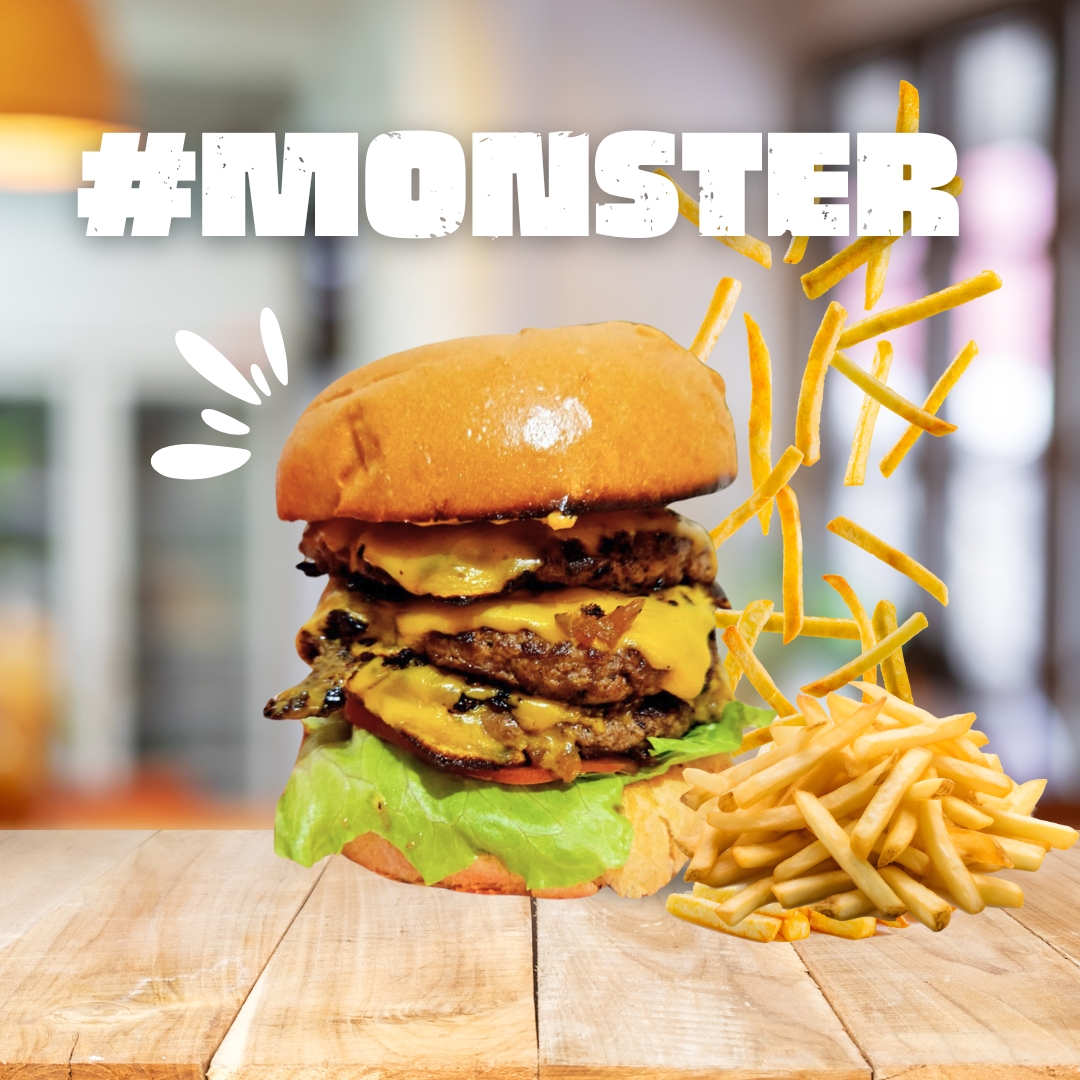 Monster Con Papas