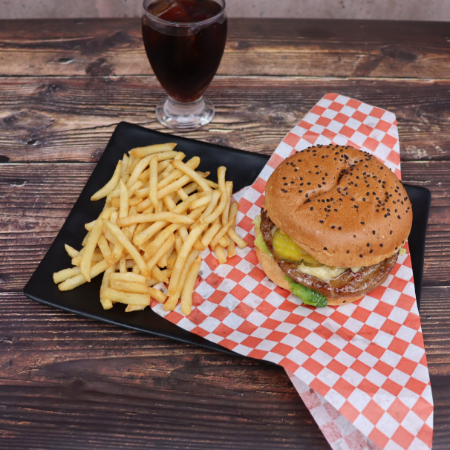Combo Hamburguesa, Papas y Refresco