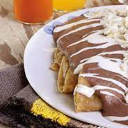 Enfrijoladas con Pechuga de Pollo