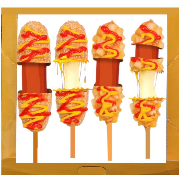 Combo Banderillas Coreanas