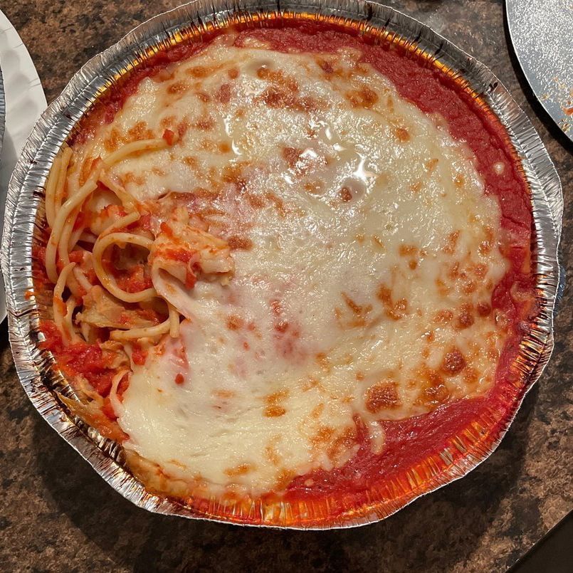 Espagueti Pomodoro.