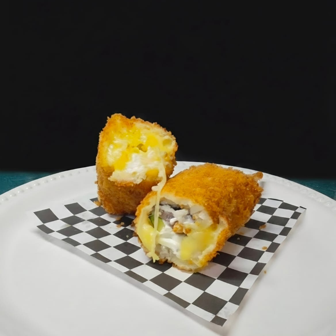 BROCHETAS DE SUSHI DE KANIKAMA(surimi)