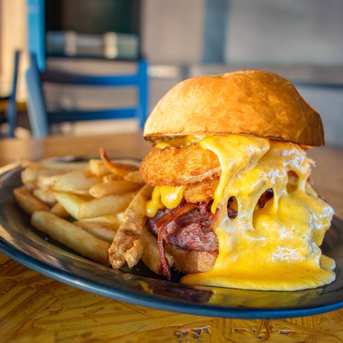 Pool Cheese Burger
