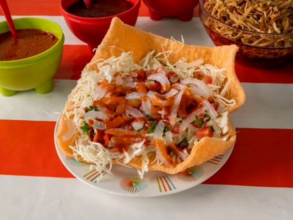 Chicharron con Verdura