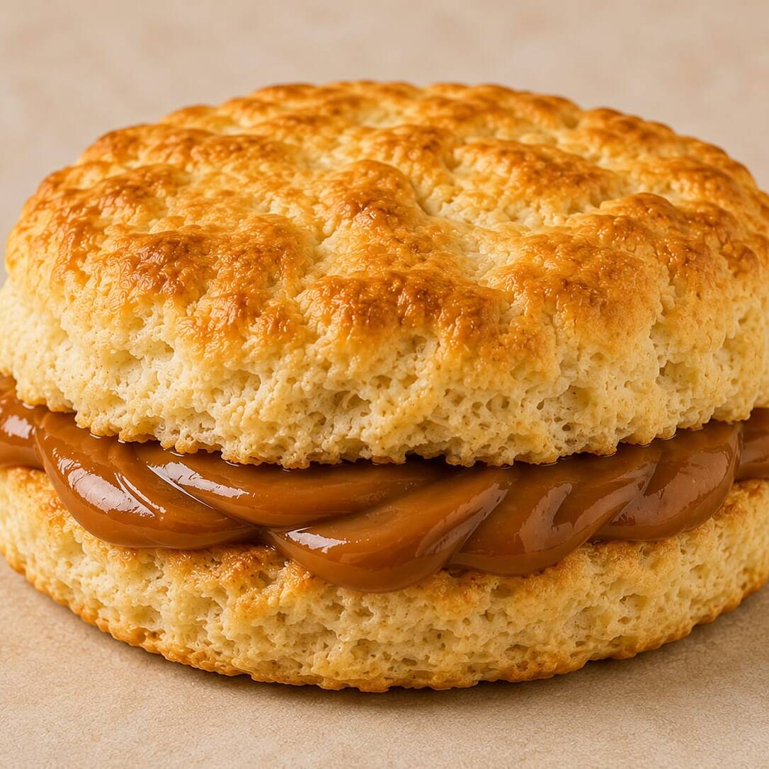 Bisquet con Cajeta