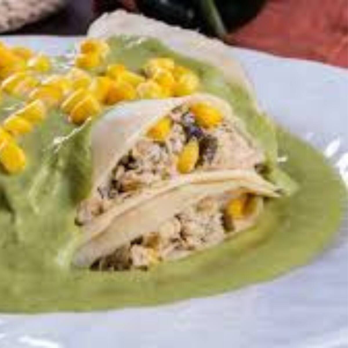 Crepa de pollo y rajas