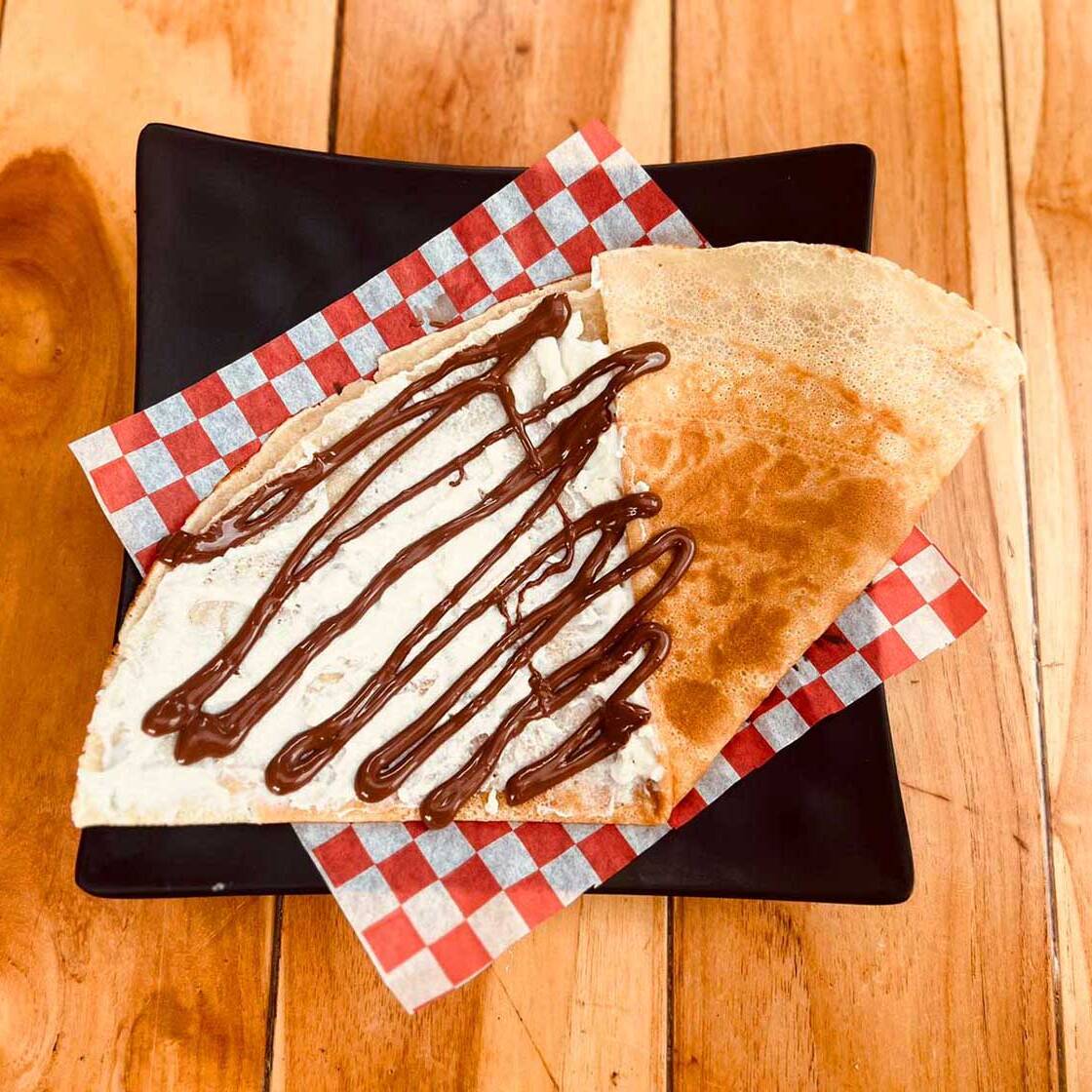 Crepa Nutella con Philadelphia
