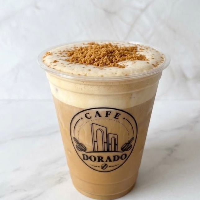 Cafe Latte Lotus Biscoff A Las Rocas Frio 12 Oz