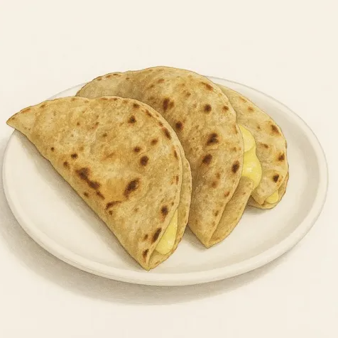 3 quesadillas sencillas