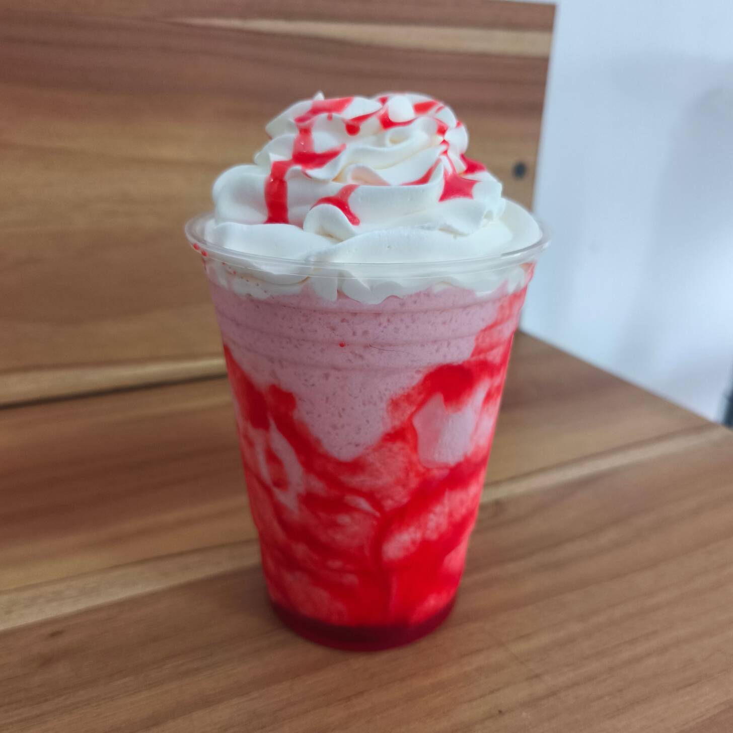Frappé de fresa