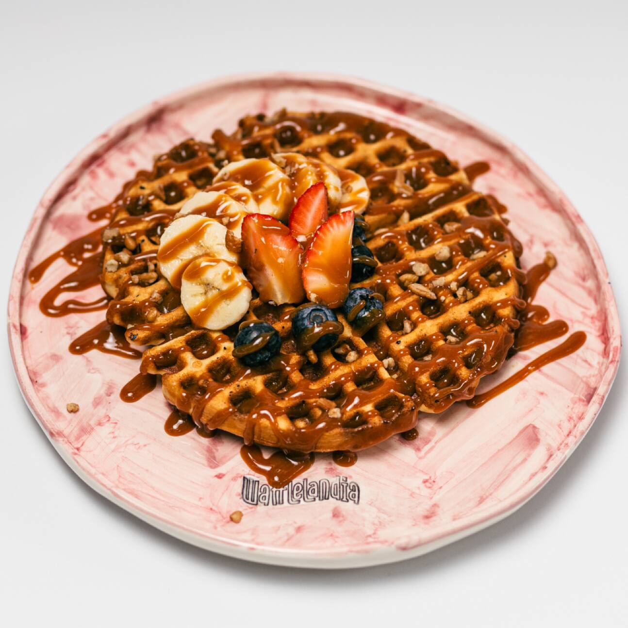 Waffle de Dulce de Leche