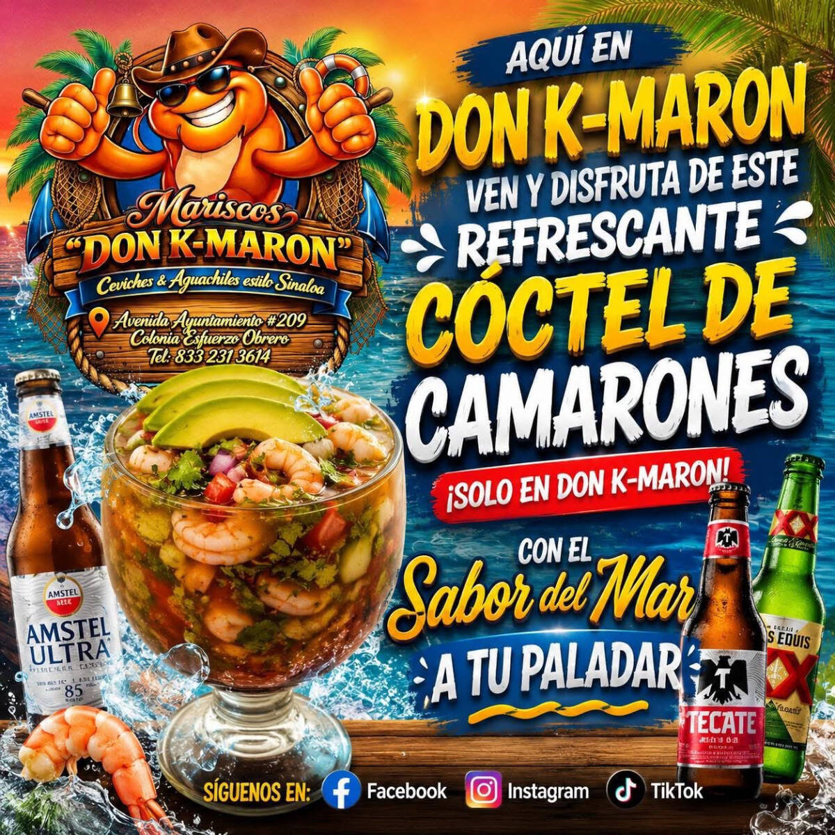 Coctel de camarón