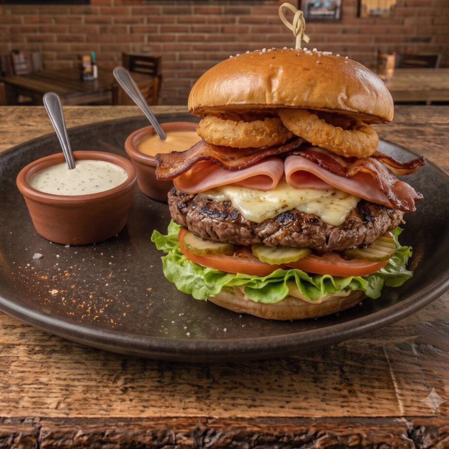Promo 6 y 7: Hamburguesa Arrachera más Refresco