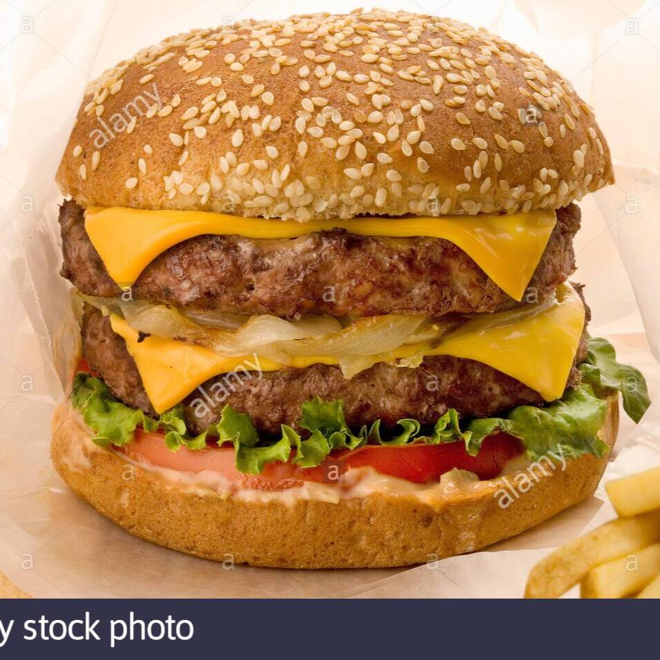 Hamburguesa Hawaiana Doble