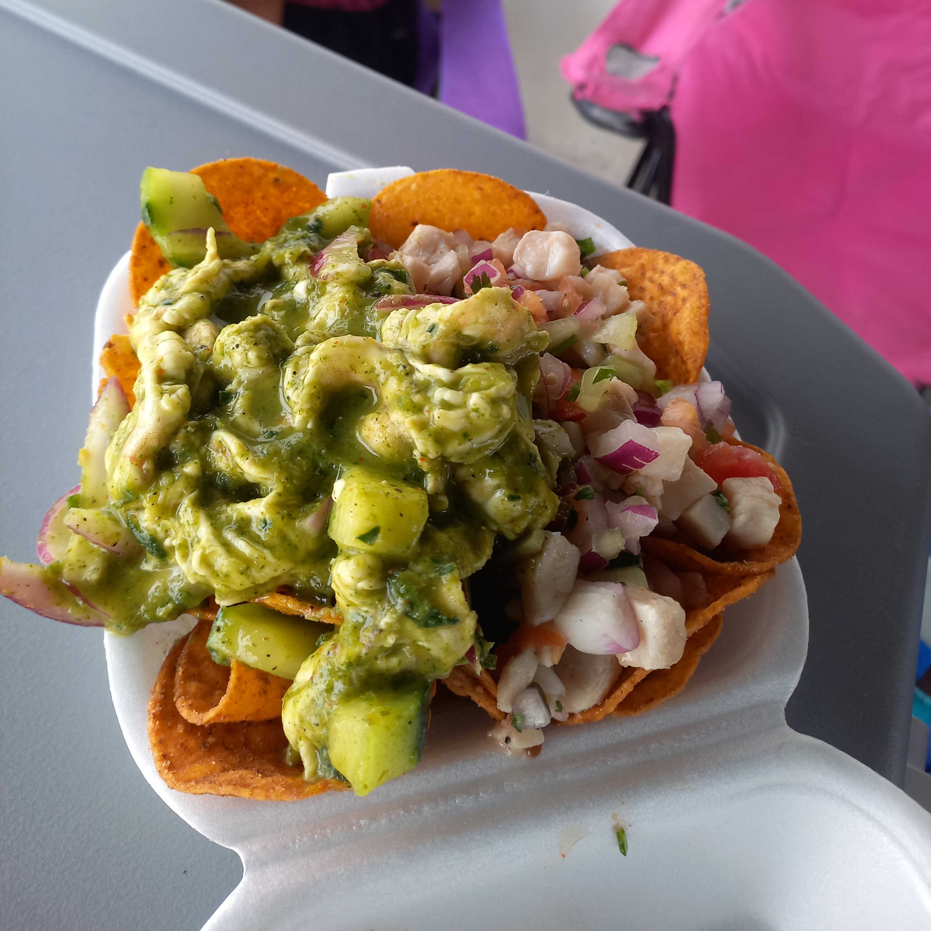 Tostitos C/camarón Aguachile o Mixtos