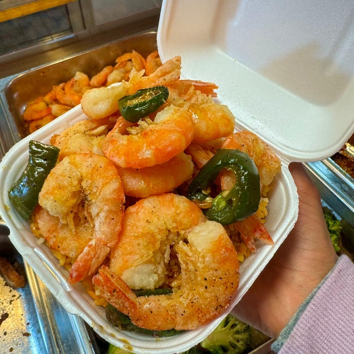 Plato solo camaron