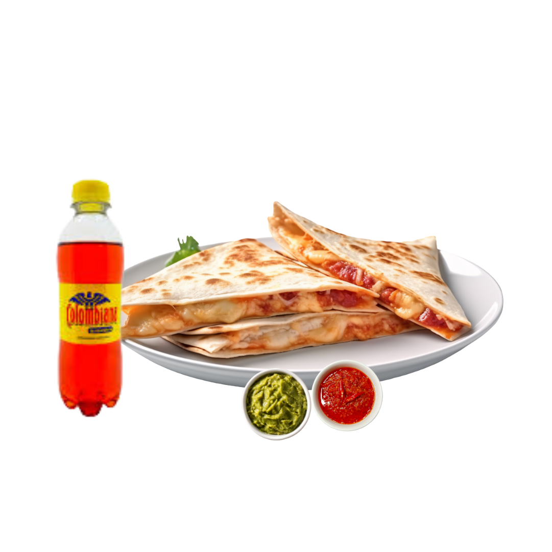 Combo Quesadilla y Gaseosa