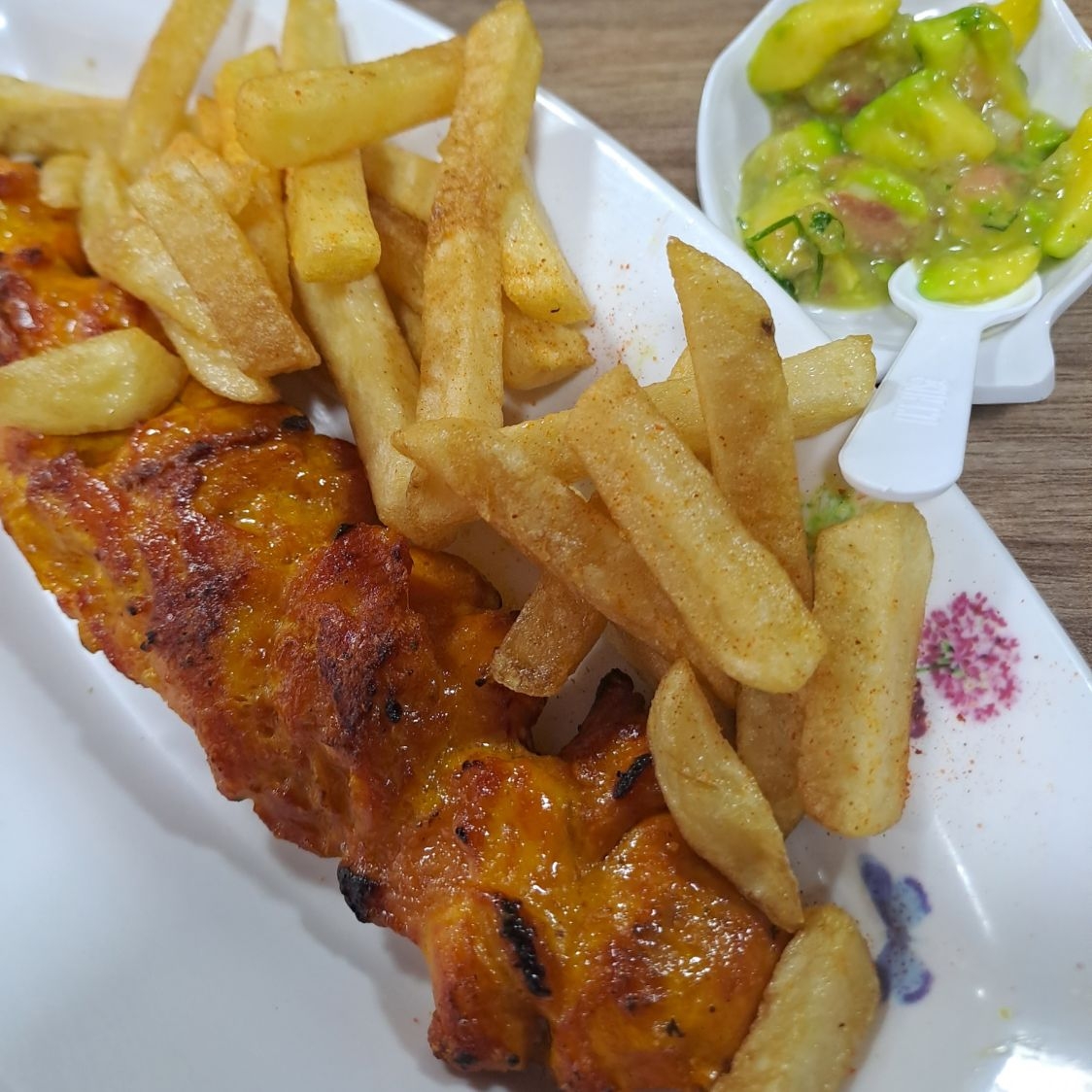 Arepa con Pincho de Pollo Especial