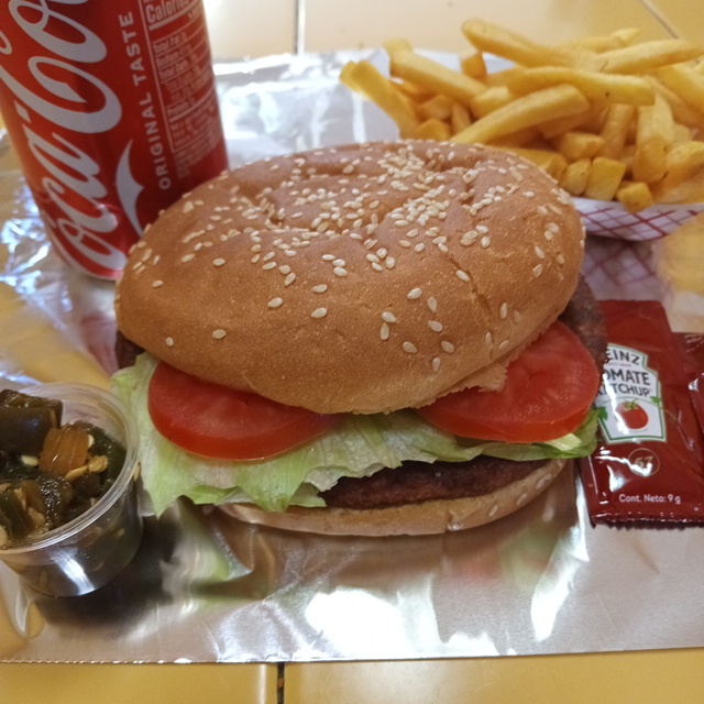 Combo Hamburguesa Sencilla