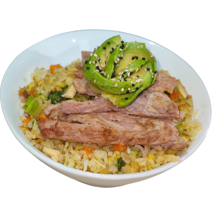 Yakimeshi de Arrachera
