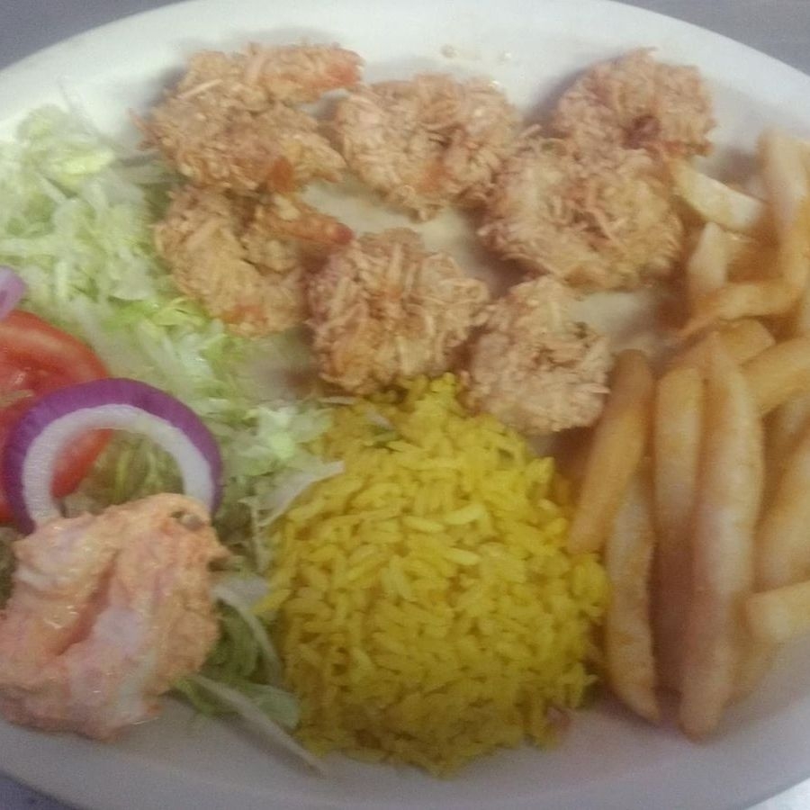 Camarones al Coco