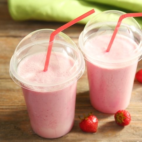 Malteada de Fresa