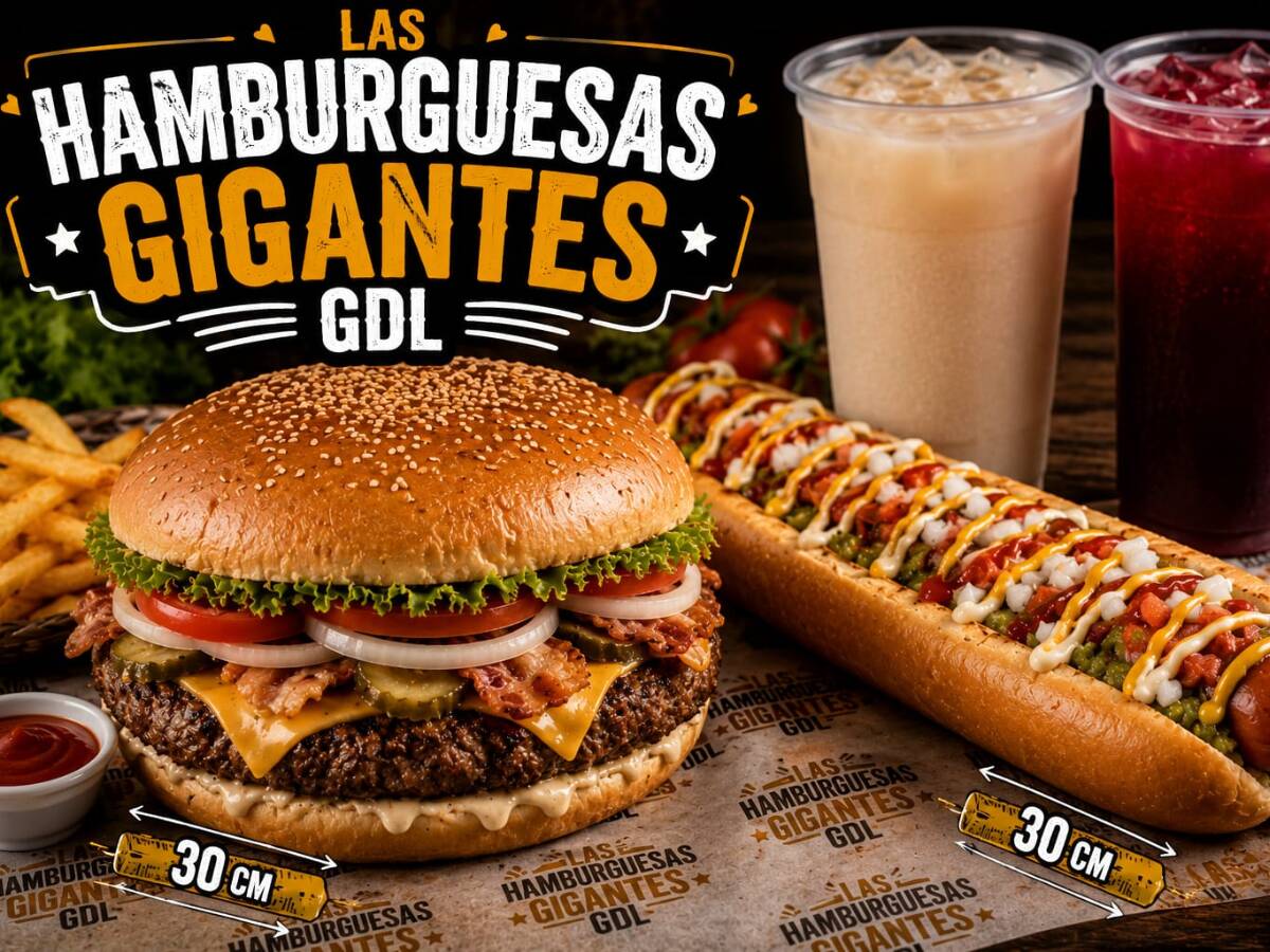 HAMBURGUESAS GIGANTES GDL