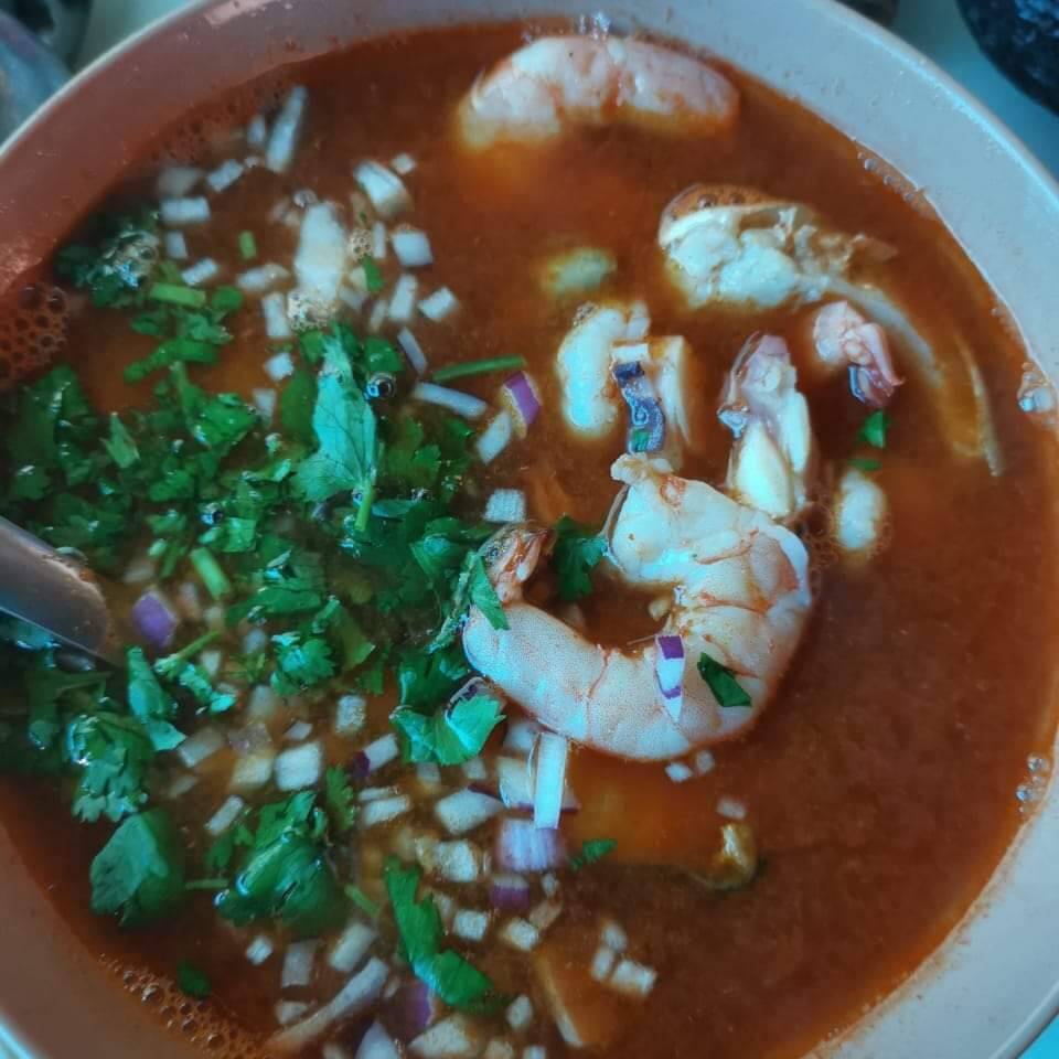 sopa de camaron