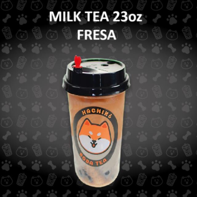 MILK TEA GREEN FRESA 23OZ