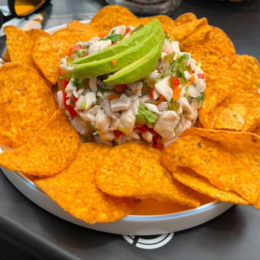 Tosti ceviche