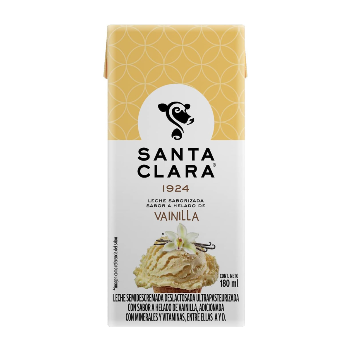 Leche Sabor Helado de Vainilla Santa Clara