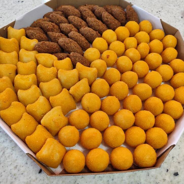 Limite de até 5 sabores.