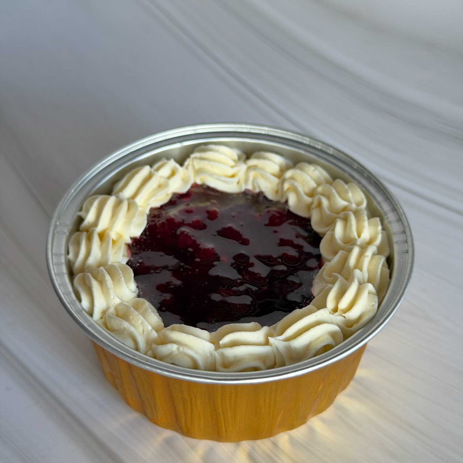 Cheesecake Con Mermelada Frutos Rojos