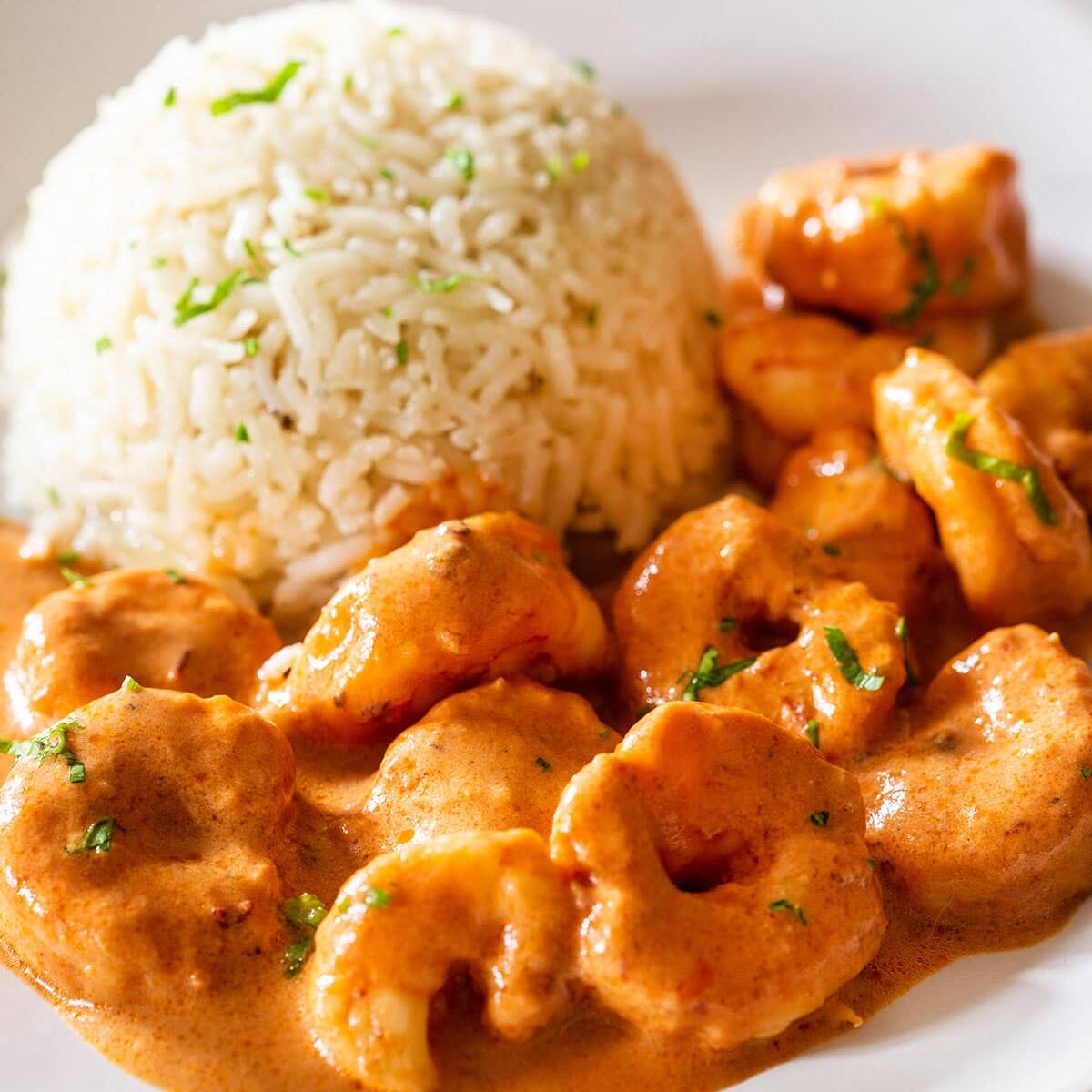Camarones al Chipotle