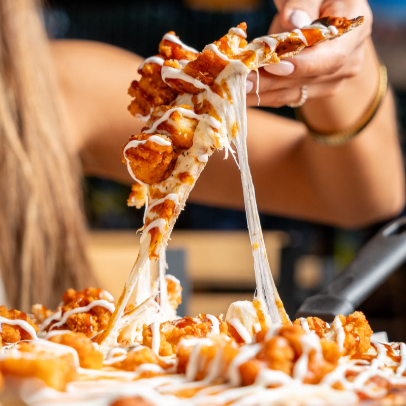 Pizza de Boneless