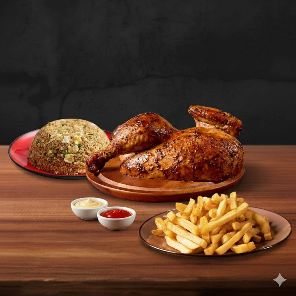 1/2 POLLO+CHAUFA (DUO MOSTRAZO)