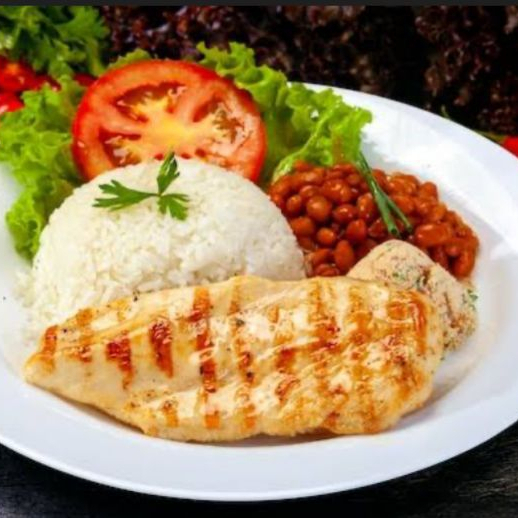 Marmita P - Acompanha arroz,feijão,salada e batata frita