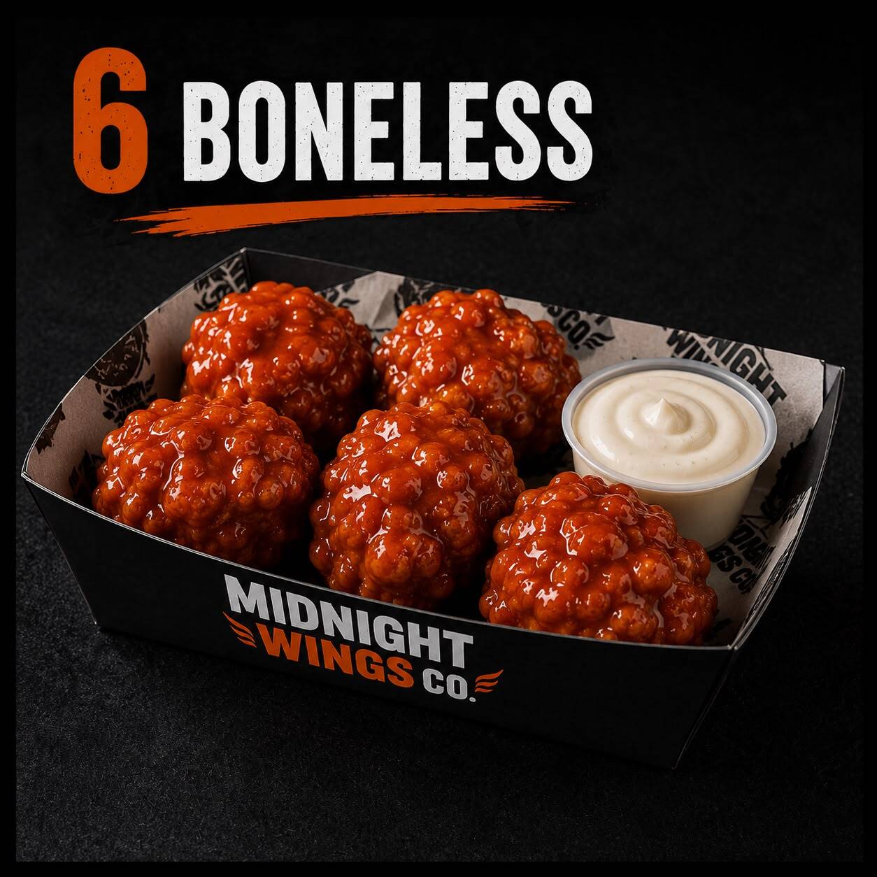 BONELESS 6 PIEZAS