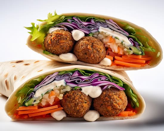 Kebab Durum de Falafel