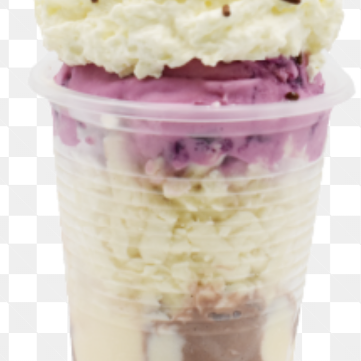 Vaso con Helado y Queso 12 oz