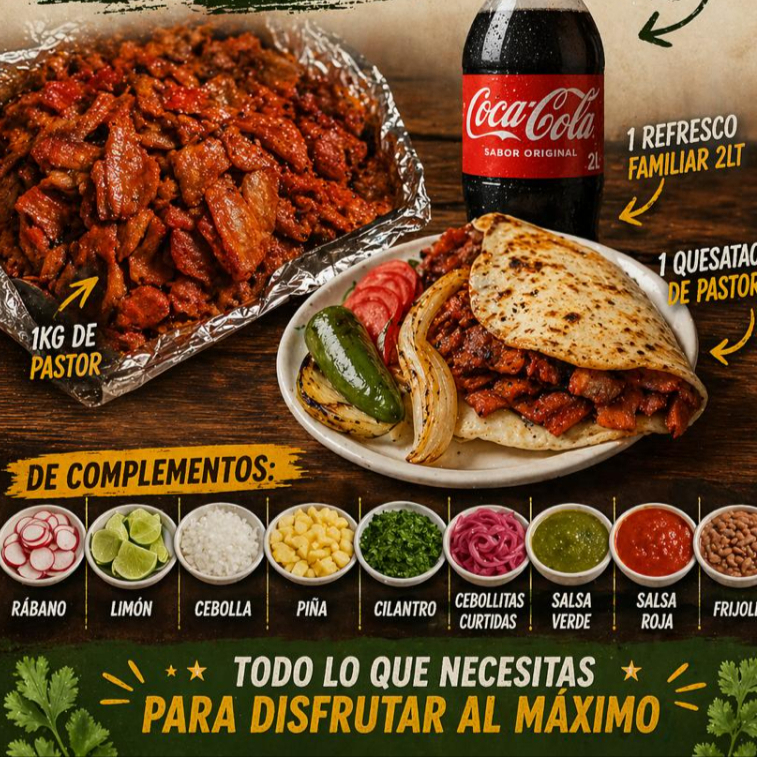 PAQUETE "Y LA QUESO"