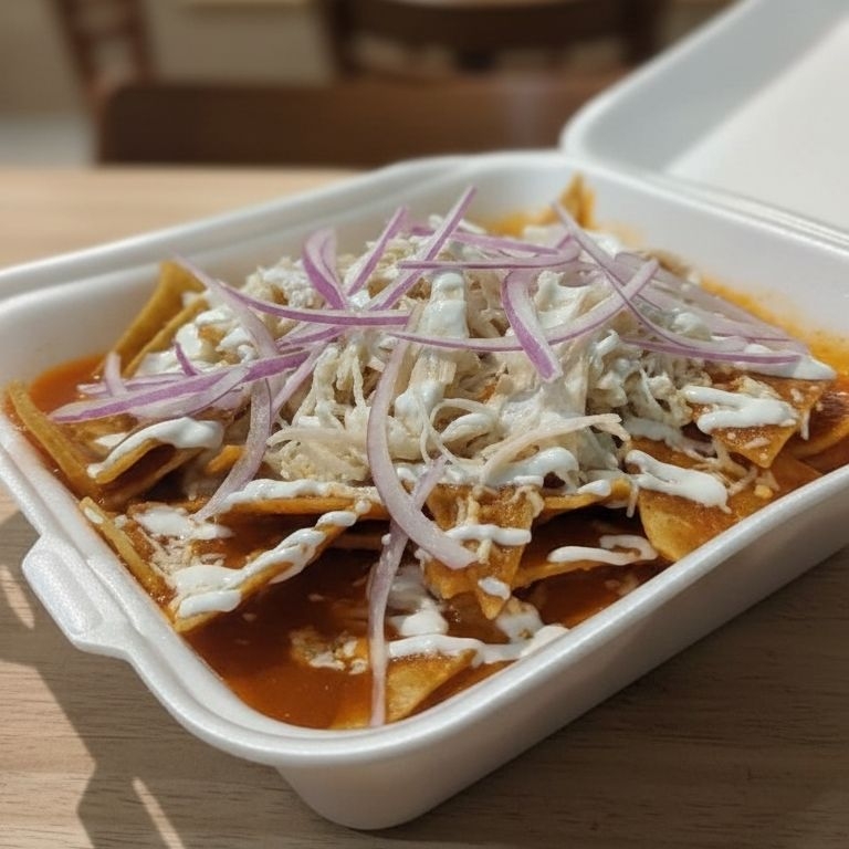 Chilaquiles Rojos