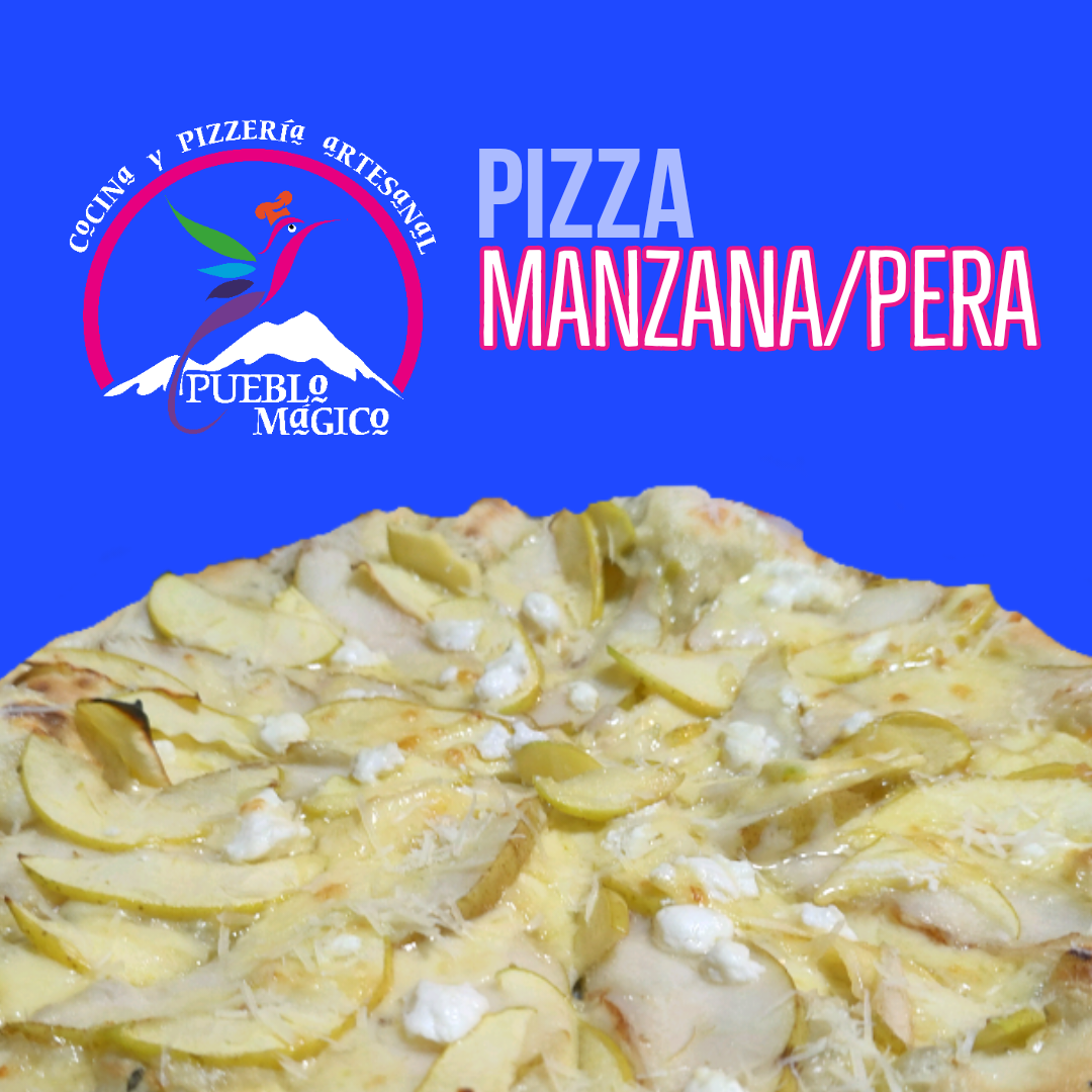 Pizza Manzana y Pera